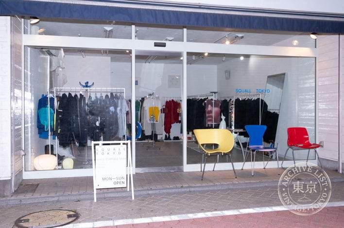 SQUALL _ TOKYO — storefront