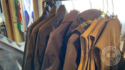 British wax-jacket market ZUSHI headquarters — photo